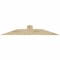Ekena Millwork Portland Rough Sawn Timber Gable Bracket, Douglas Fir, 60"W x 10"H x 2"D x 6"F, 4/12 Pitch GBW060X10X0206POR00RDF - alternate 1